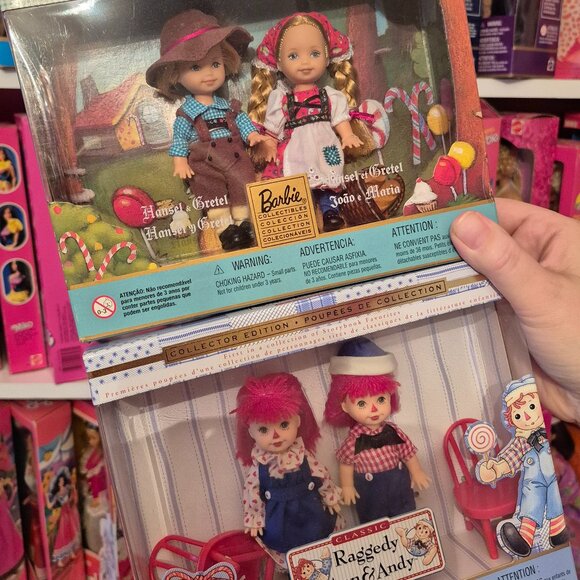 Set of Brand New Barbie Kelly Tommy Dolls: - Picture 1 of 10